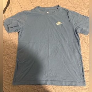 Nike Pale Blue Tee with Logo